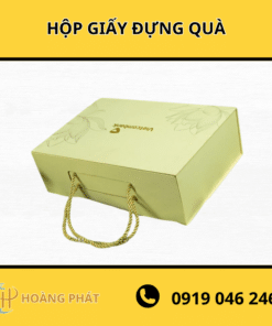 Hộp giấy đựng quà tặng ngân hàng